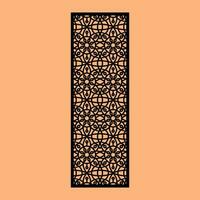 Simple Vector Pattern for CNC Laser Cutting, Decoration, and Ornament
