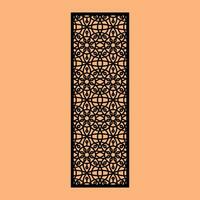 Simple Vector Pattern for CNC Laser Cutting, Decoration, and Ornament