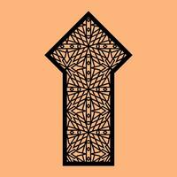 Simple Vector Pattern for CNC Laser Cutting, Decoration, and Ornament