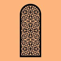 Simple Vector Pattern for CNC Laser Cutting, Decoration, and Ornament