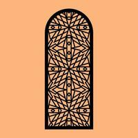 Simple Vector Pattern for CNC Laser Cutting, Decoration, and Ornament