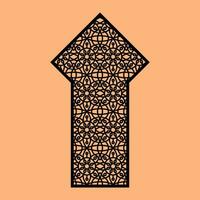 Simple Vector Pattern for CNC Laser Cutting, Decoration, and Ornament
