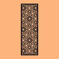 Simple Vector Pattern for CNC Laser Cutting, Decoration, and Ornament