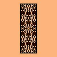 Simple Vector Pattern for CNC Laser Cutting, Decoration, and Ornament