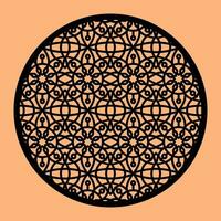 Simple Vector Pattern for CNC Laser Cutting, Decoration, and Ornament