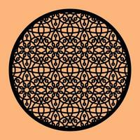 Simple Vector Pattern for CNC Laser Cutting, Decoration, and Ornament