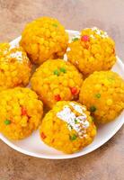 Indian Sweet Food Laddu photo