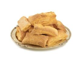 Crunchy Puff Khari Snack Bakery Food photo