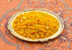 Indian Special Sweet Food Halwa photo