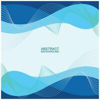 Abstract beach wave background design with blue vector combination, concept design for book cover, wallpaper, swimming pool, marine, lake