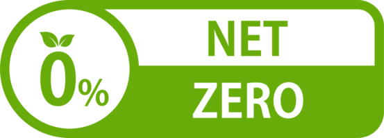 net zero carbon footprint icon emissions free no atmosphere pollution CO2 neutral stamp for graphic design, logo, website, social media, mobile app, UI png
