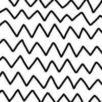 Zigzag line pattern vector