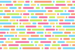 Colorful minimal lines pattern vector