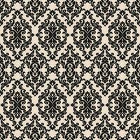 Floral vintage seamless pattern for retro wallpapers. Enchanted Vintage Flowers. Arts and Crafts movement inspired. Design for wrapping paper, wallpaper, fabrics and fashion clothes. Ikat pattern. vector
