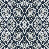 Floral vintage seamless pattern for retro wallpapers. Enchanted Vintage Flowers. Arts and Crafts movement inspired. Design for wrapping paper, wallpaper, fabrics and fashion clothes. Ikat pattern. vector