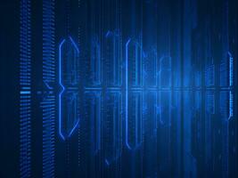 AI generated Digital Cyberspace with Particles and Digital Data Network Connections. High Speed Connection and Data Analysis Technology Digital Abstract Background Concept. 3d rendering photo