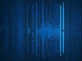 AI generated Digital Cyberspace with Particles and Digital Data Network Connections. High Speed Connection and Data Analysis Technology Digital Abstract Background Concept. 3d rendering photo