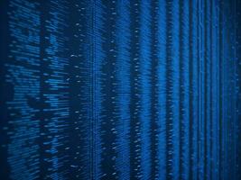 AI generated Digital Cyberspace with Particles and Digital Data Network Connections. High Speed Connection and Data Analysis Technology Digital Abstract Background Concept. 3d rendering photo
