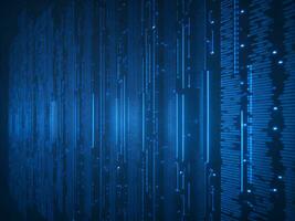 AI generated Digital Cyberspace with Particles and Digital Data Network Connections. High Speed Connection and Data Analysis Technology Digital Abstract Background Concept. 3d rendering photo