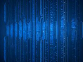 AI generated Digital Cyberspace with Particles and Digital Data Network Connections. High Speed Connection and Data Analysis Technology Digital Abstract Background Concept. 3d rendering photo