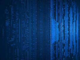 AI generated Digital Cyberspace with Particles and Digital Data Network Connections. High Speed Connection and Data Analysis Technology Digital Abstract Background Concept. 3d rendering photo