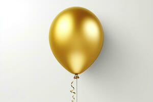 AI generated Birthday balloon flying for party and celebrations. AI Generated photo