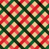 Christmas pattern. Simple retro geometric vector