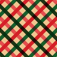 Christmas pattern. Simple retro geometric vector