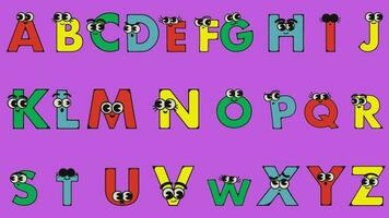 animado alfabeto para niños video