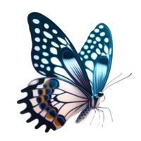 ai generado mariposa máscara aislado en transparente antecedentes png