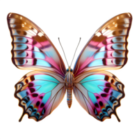AI generated Butterfly mask isolated on transparent background png