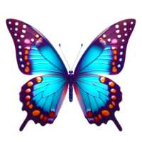 AI generated Butterfly mask isolated on transparent background png