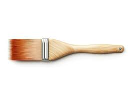 AI generated Paintbrush isolated white background. AI Generated photo