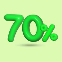 Green Discount Number illustration  discount price tag design photo