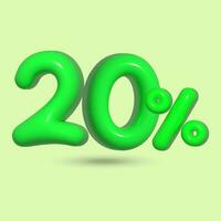 Green Discount Number illustration  discount price tag design photo