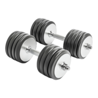 AI generated Gym Dumbles on Transparent Background - Ai Generated png
