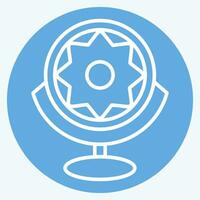Icon Bionic Eye. related to Future Technology symbol. blue eyes style. simple design editable. simple illustration vector