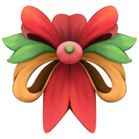 Colored bow for decoration png