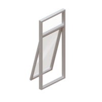 ventana 3d hacer diseño elemento png