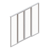 ventana 3d hacer diseño elemento png