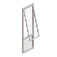 ventana 3d hacer diseño elemento png