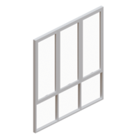 ventana 3d hacer diseño elemento png