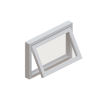 ventana 3d hacer diseño elemento png