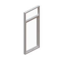 ventana 3d hacer diseño elemento png