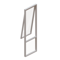 ventana 3d hacer diseño elemento png