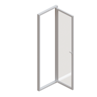 fönster 3d framställa design element png