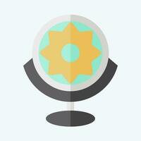 Icon Bionic Eye. related to Future Technology symbol. flat style. simple design editable. simple illustration vector