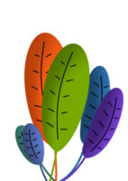 Aesthetic Leaf Flower png