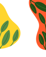 Leaf Frame Aesthetic png