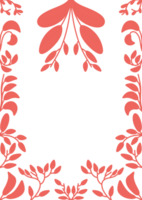 Leaf Frame Aesthetic png